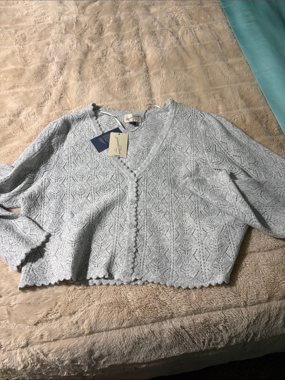 Universal Threads Light gray V-Neck Cardigan
